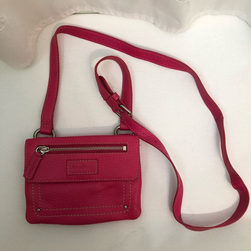 COLE HAAN | HOT PINK CROSS BODY BAG